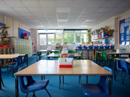 Licensed asbestos removal at Otterburn Primary School, Northumberland